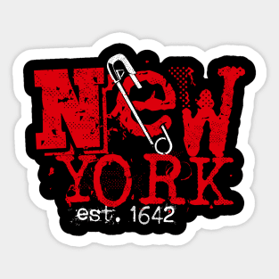 New York est 1642 11.0 Sticker